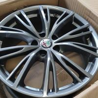 4 CERCHI LEGA ALFAROMEO STELVIO 18" CODICE A686