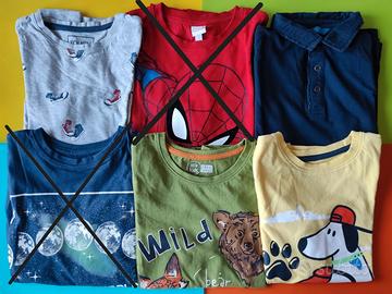 Maglie maniche lunghe bambino 8-9 anni 134 cm