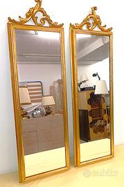 Coppia di specchi stile Luigi XV