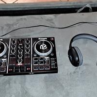 Controller Numark Party Mix + Cuffie Music Sound 