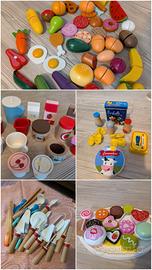 cucina in legno con giochi inclusi