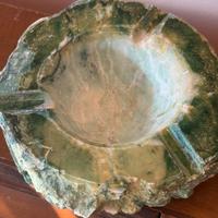 Posacenere massiccio in alabastro  anni 60