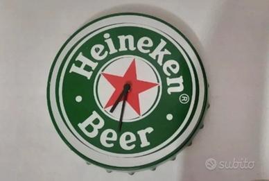 Orologio Heineken da muro