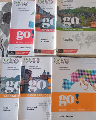 libri geografia 1° 2° 3° media