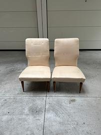 Poltrone vintage anni 40-50 da camera da letto