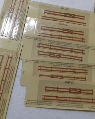 lotto steccati modellismo ferroviario h0 