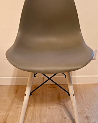 4 sedie stile scandinavo