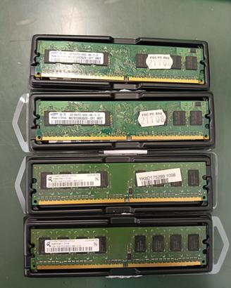 RAM 4Gb (4*1Gb) DDR2 pc2-6400 Dimm