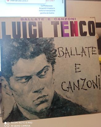luigi Tenco ballate e canzoni e canta..