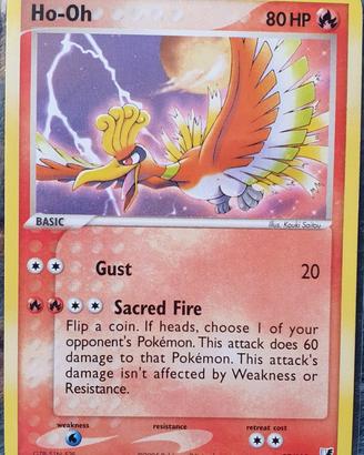 Carte Pokemon-Ho-oH(Eng,No Holo/Foil,NM/Ex)