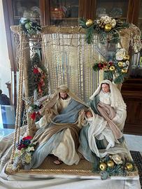 Rappresentazione Presepe  Capanna Sacra Famiglia