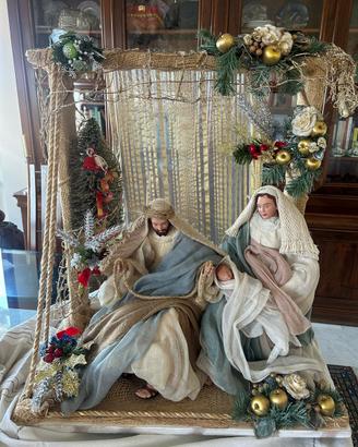 Rappresentazione Presepe  Capanna Sacra Famiglia