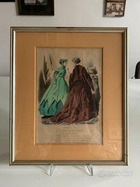 Moda 2 quadretti rivista 800 abiti