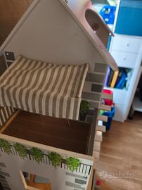 casa delle bambole in legno LIDL