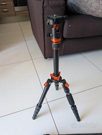 Treppiede fotografico K&F Concept testa a sfera