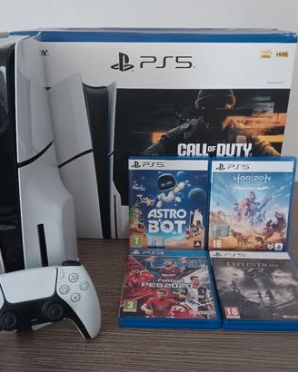 Ps5 Slim +4 giochi 