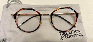 montatura occhiali in metallo 