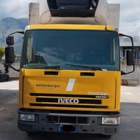 Autocarro IVECO 100 isotermico con gruppo frigo