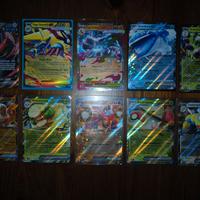 Lotto di 10 Carte Pokemon Rare Holo Vari Set Ita