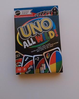 Carte da gioco Uno all wild