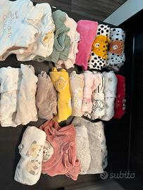 23 Tutine neonato in ciniglia 0-3 mesi