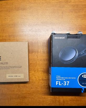 Filtri Nd per smartphone 