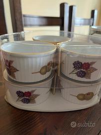 Royal Worcester 6 ciotoline aperitivo