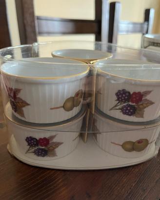 Royal Worcester 6 ciotoline aperitivo