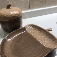 Set di zuccheriera con piattino