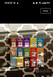 Diario di una schiappa, 15 libri