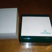 Mondia by zenith cronografo in acciaio, nuovo