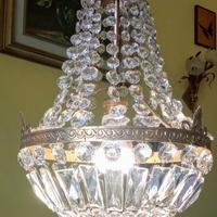 Lampadario Vintage Stile Impero A Mongolfiera