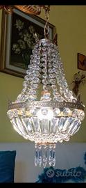 Lampadario Vintage Stile Impero A Mongolfiera