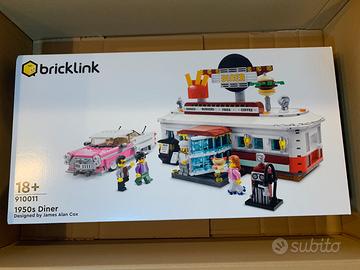 Nuovo set lego 1950s diner serie bricklink 910011