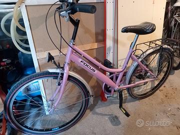 bicicletta da donna o ragazza ruote da 24 
