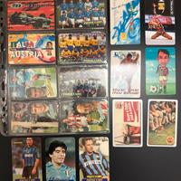 Lotto schede telefoniche Sport (Maradona,Ronaldo)