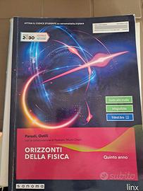 libro di testo Fisica 