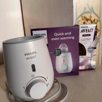 Scalda biberon Philips Avent + biberon 1m+