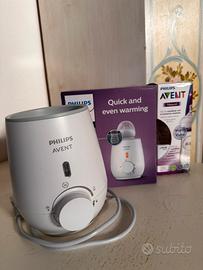 Scalda biberon Philips Avent + biberon 1m+