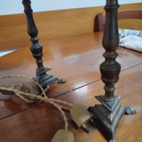 coppia lampade vintage anni 60