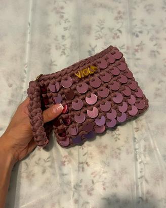 Pochette fatta a mano all’uncinetto