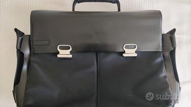 Borsa Piquadro 24 Ore – Nuova – Pelle e Tessuto –