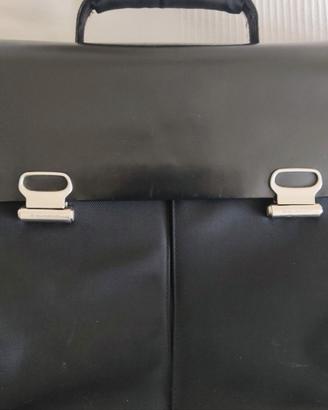 Borsa Piquadro 24 Ore – Nuova – Pelle e Tessuto –