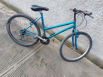 Mountain bike funzionante per donna