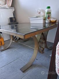 tavolino ferro battuto 