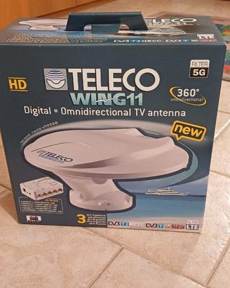 Antenna digitale teleco wing 11 per camper