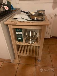 Carrello IKEA cucina BEKVAM
