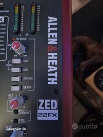 Mixer Allen&Heath Zed -22FX 