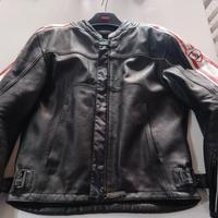 giacca pelle moto suomy tg 52