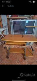 scrivania legno pc game 